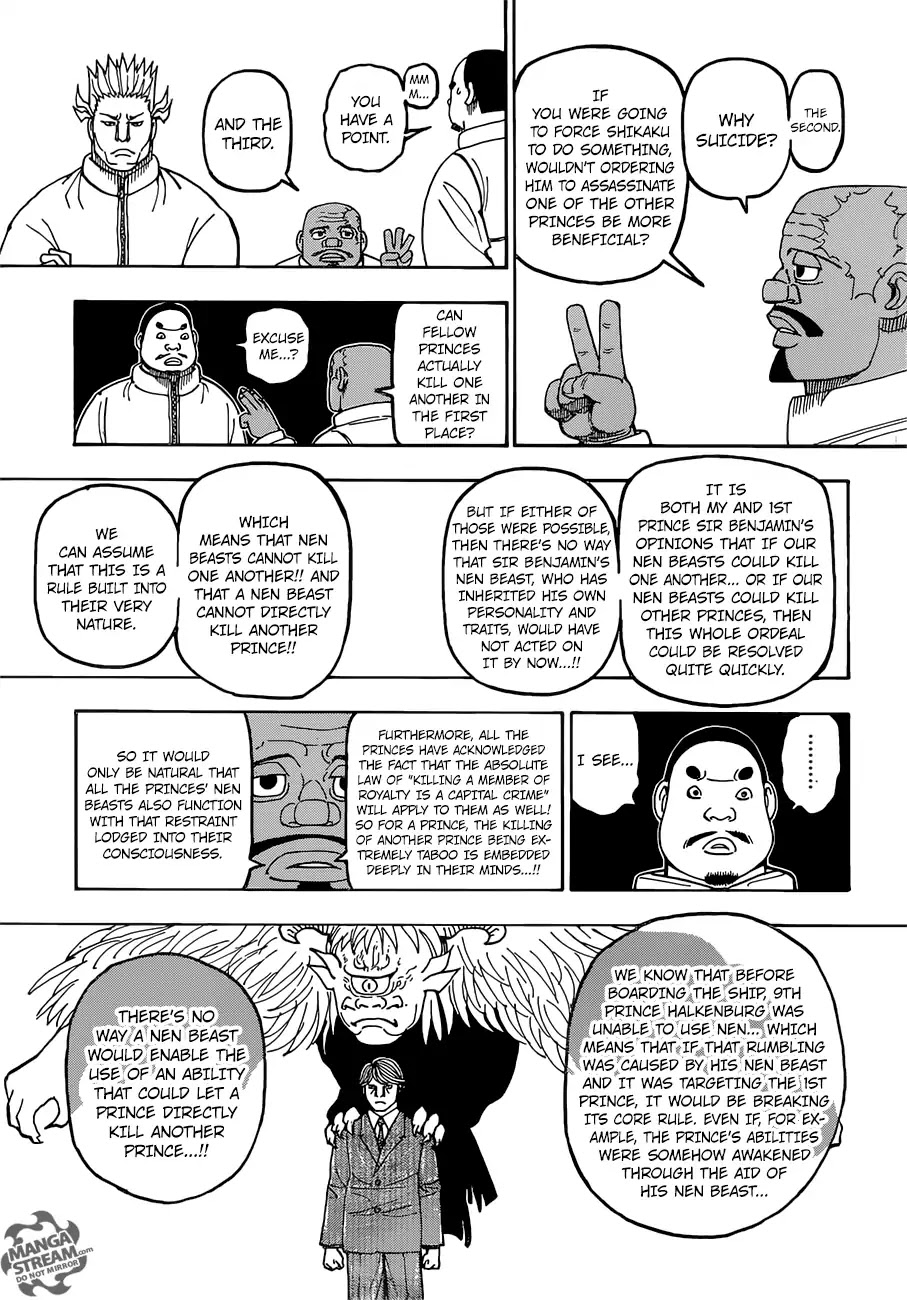 Hunter X Hunter chapter 389 page 4