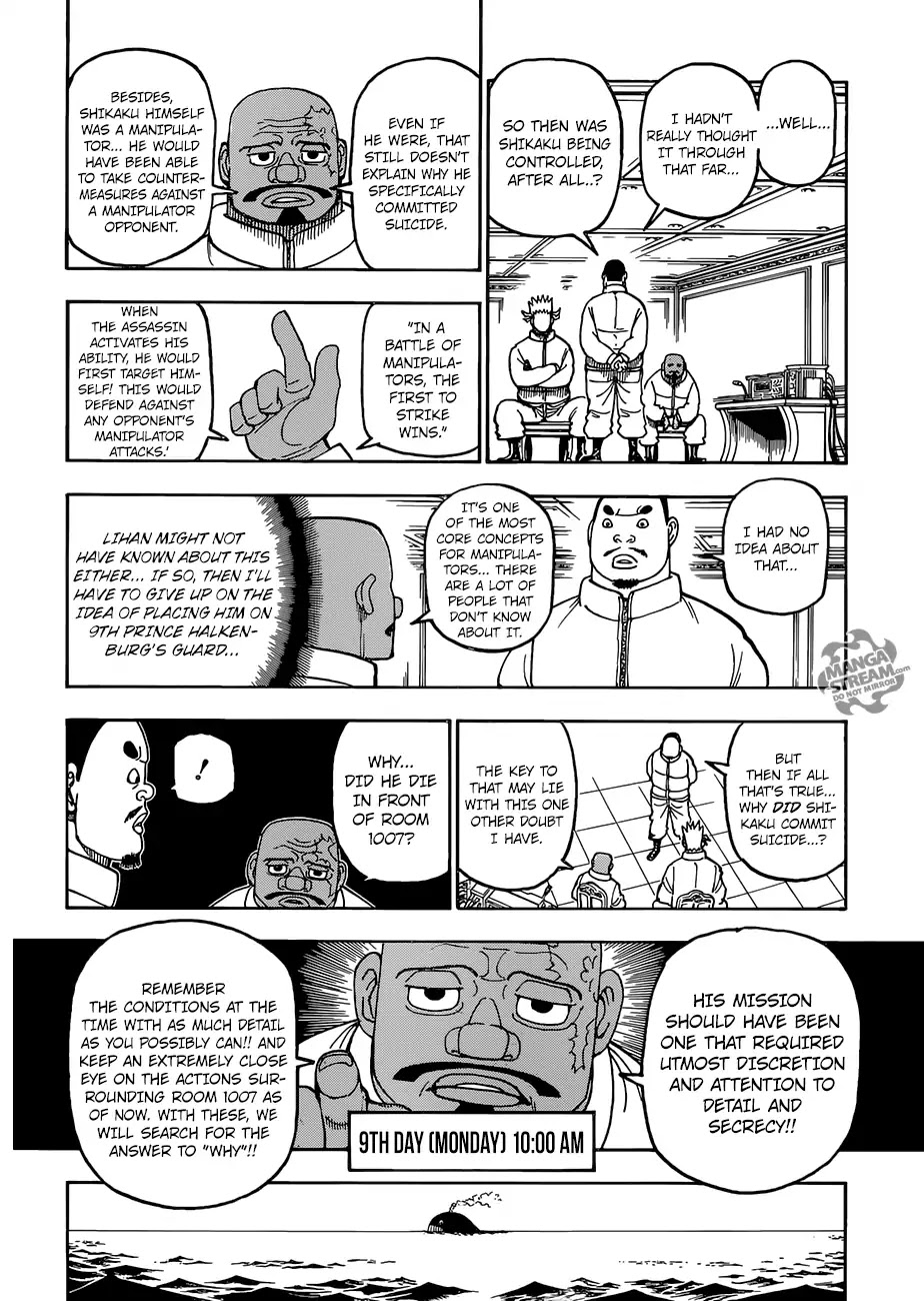 Hunter X Hunter chapter 389 page 5