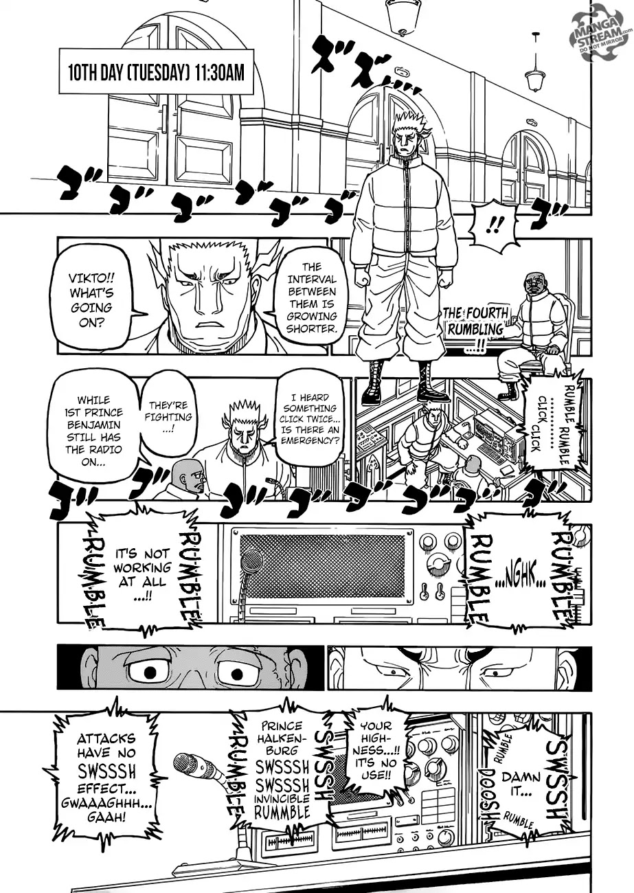 Hunter X Hunter chapter 389 page 6