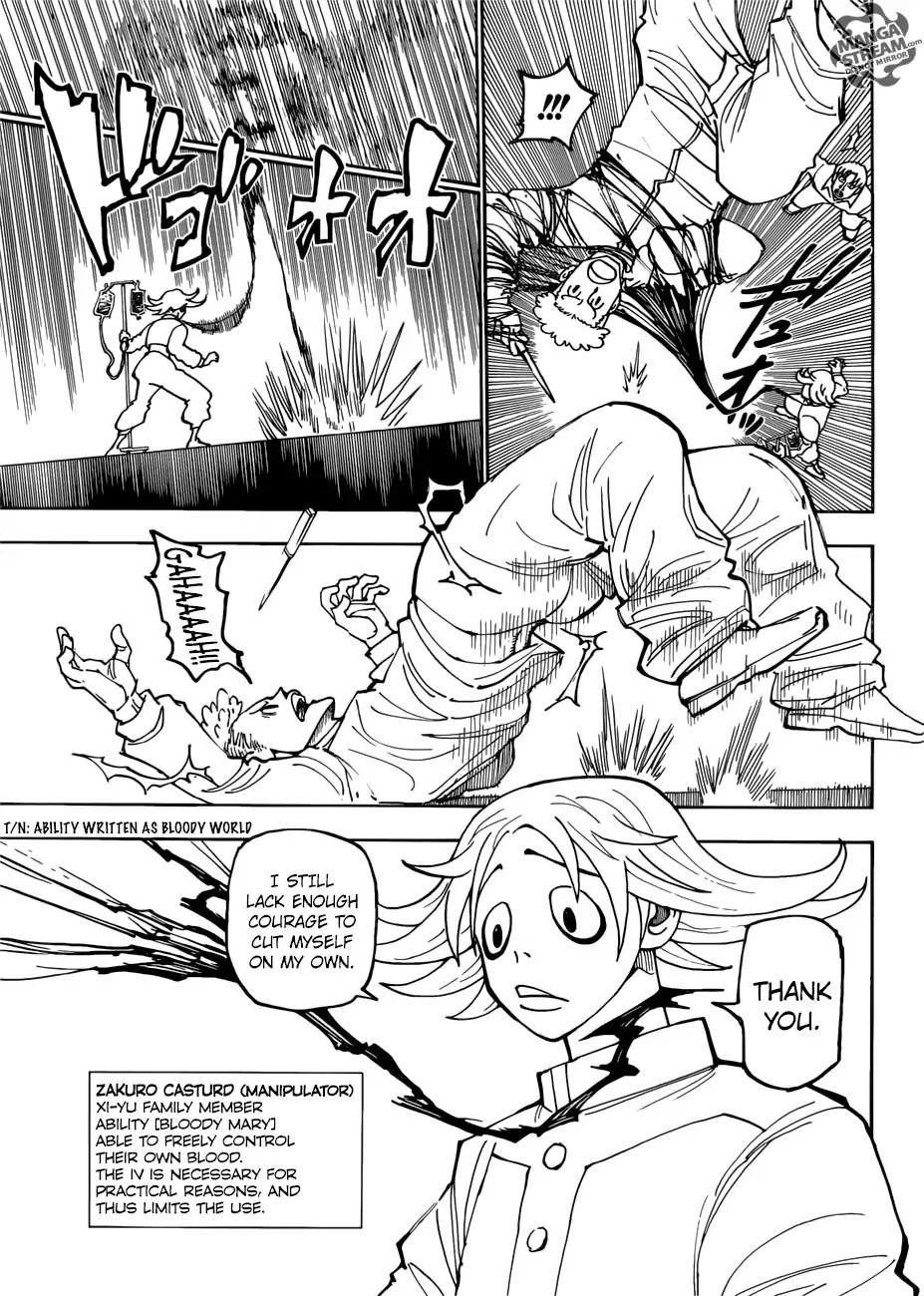 Hunter X Hunter chapter 390 page 16