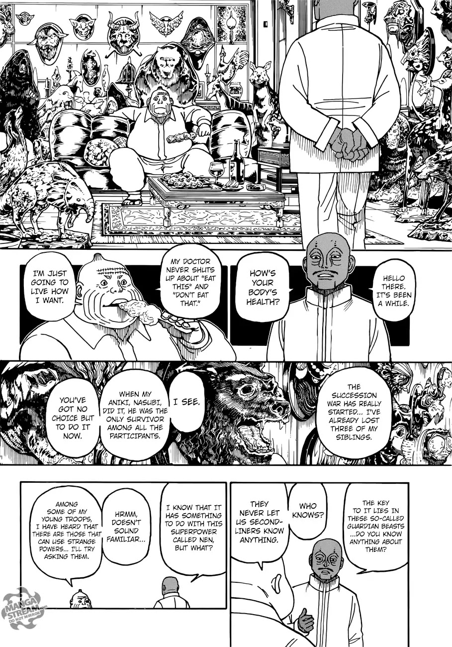Hunter X Hunter chapter 390 page 5