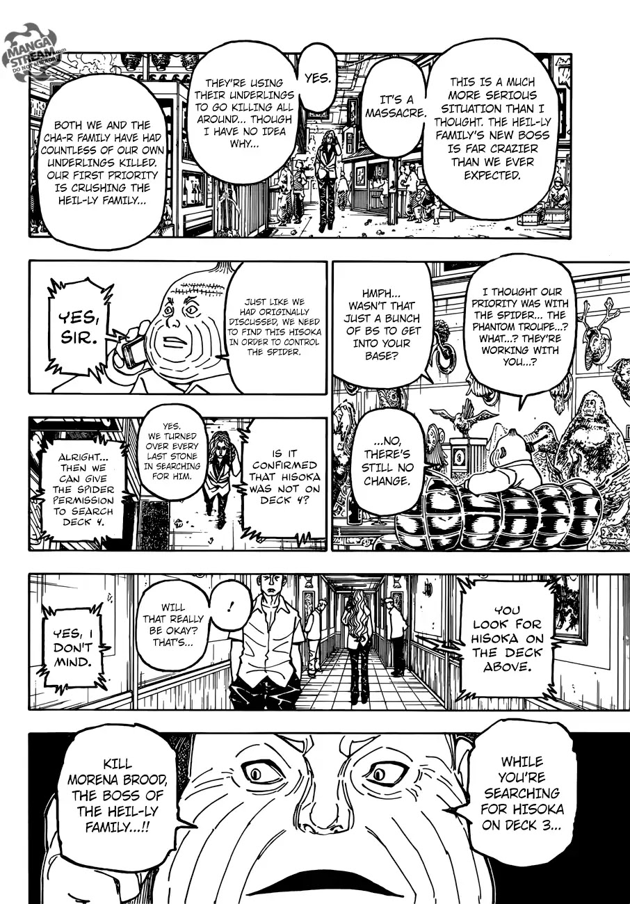 Hunter X Hunter chapter 390 page 7