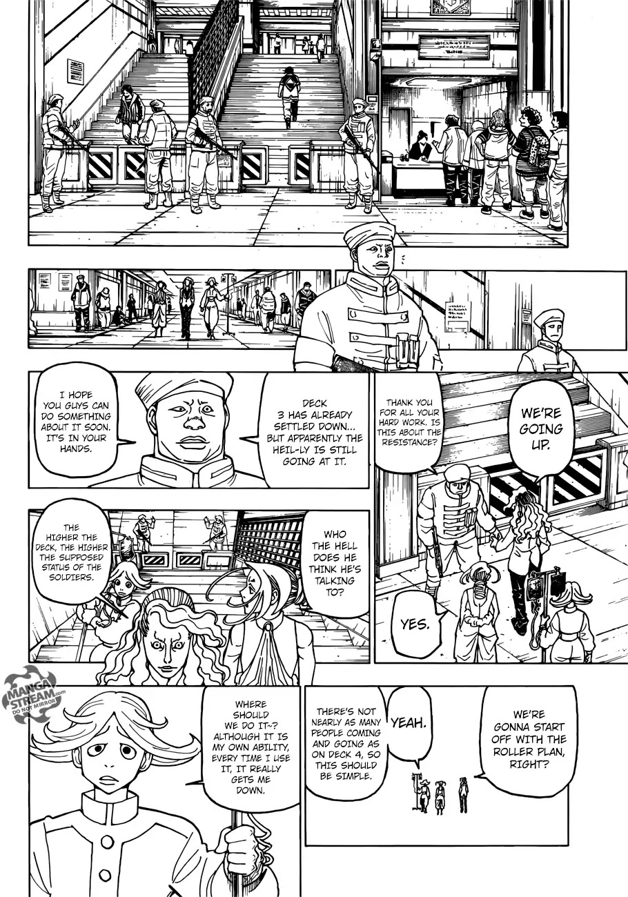 Hunter X Hunter chapter 390 page 9