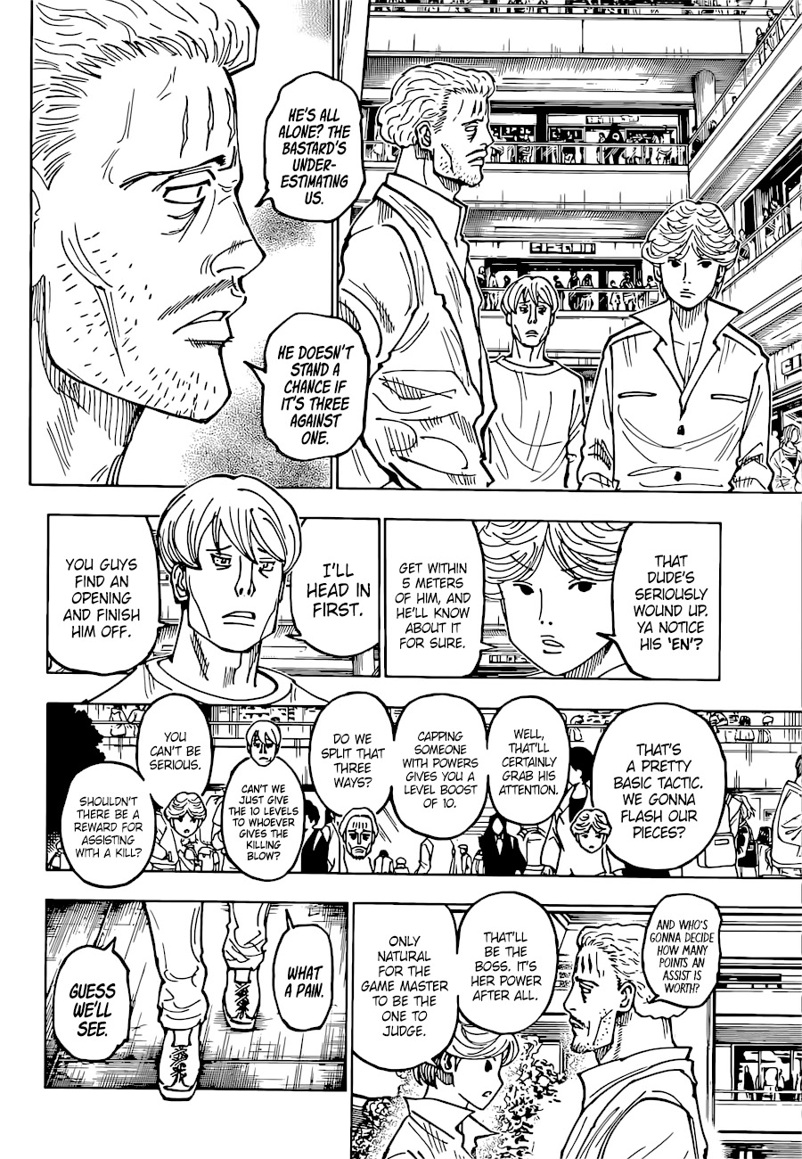 Hunter X Hunter chapter 391 page 10