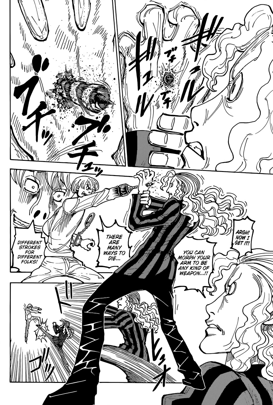 Hunter X Hunter chapter 391 page 18