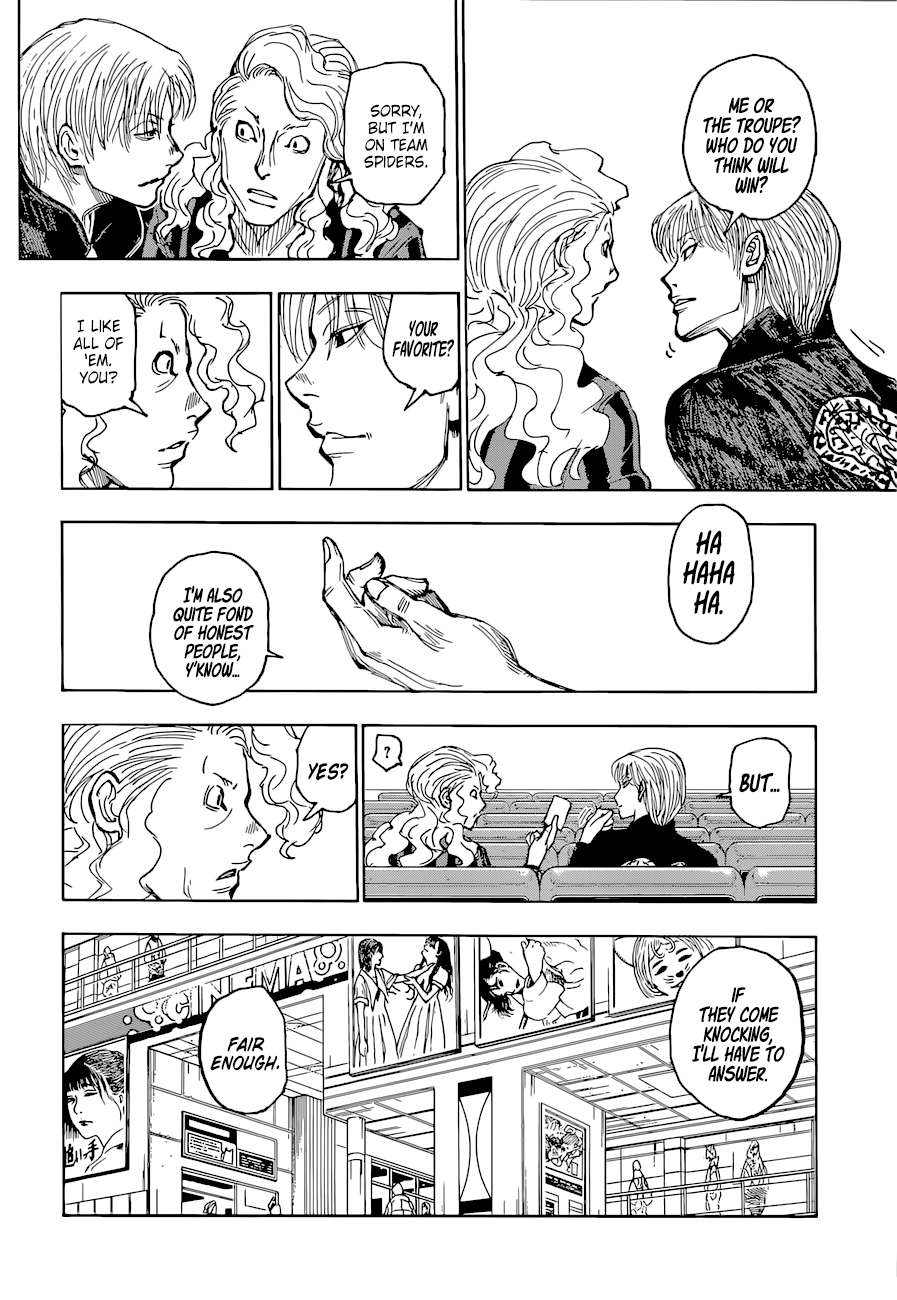 Hunter X Hunter chapter 393 page 13