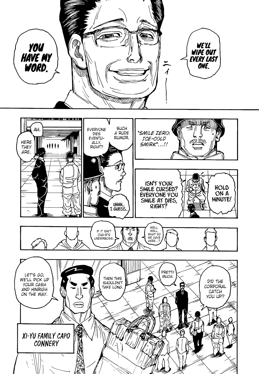 Hunter X Hunter chapter 393 page 16