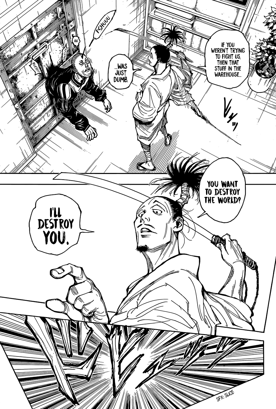 Hunter X Hunter chapter 393 page 4