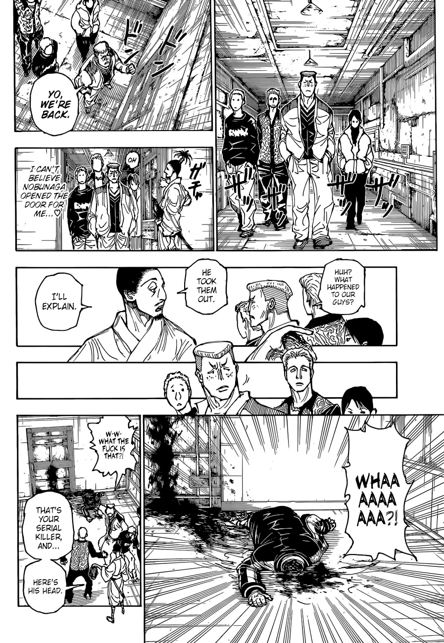 Hunter X Hunter chapter 393 page 5