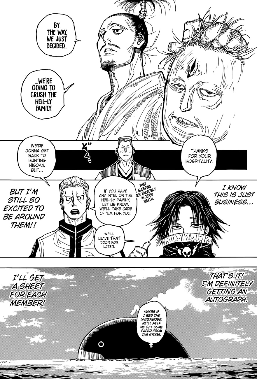 Hunter X Hunter chapter 393 page 6