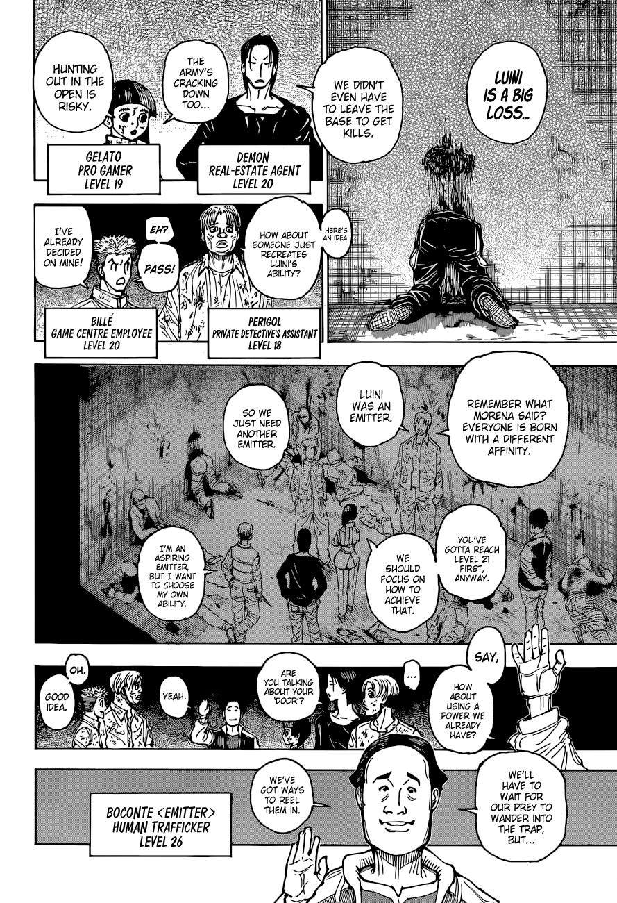 Hunter X Hunter chapter 393 page 7