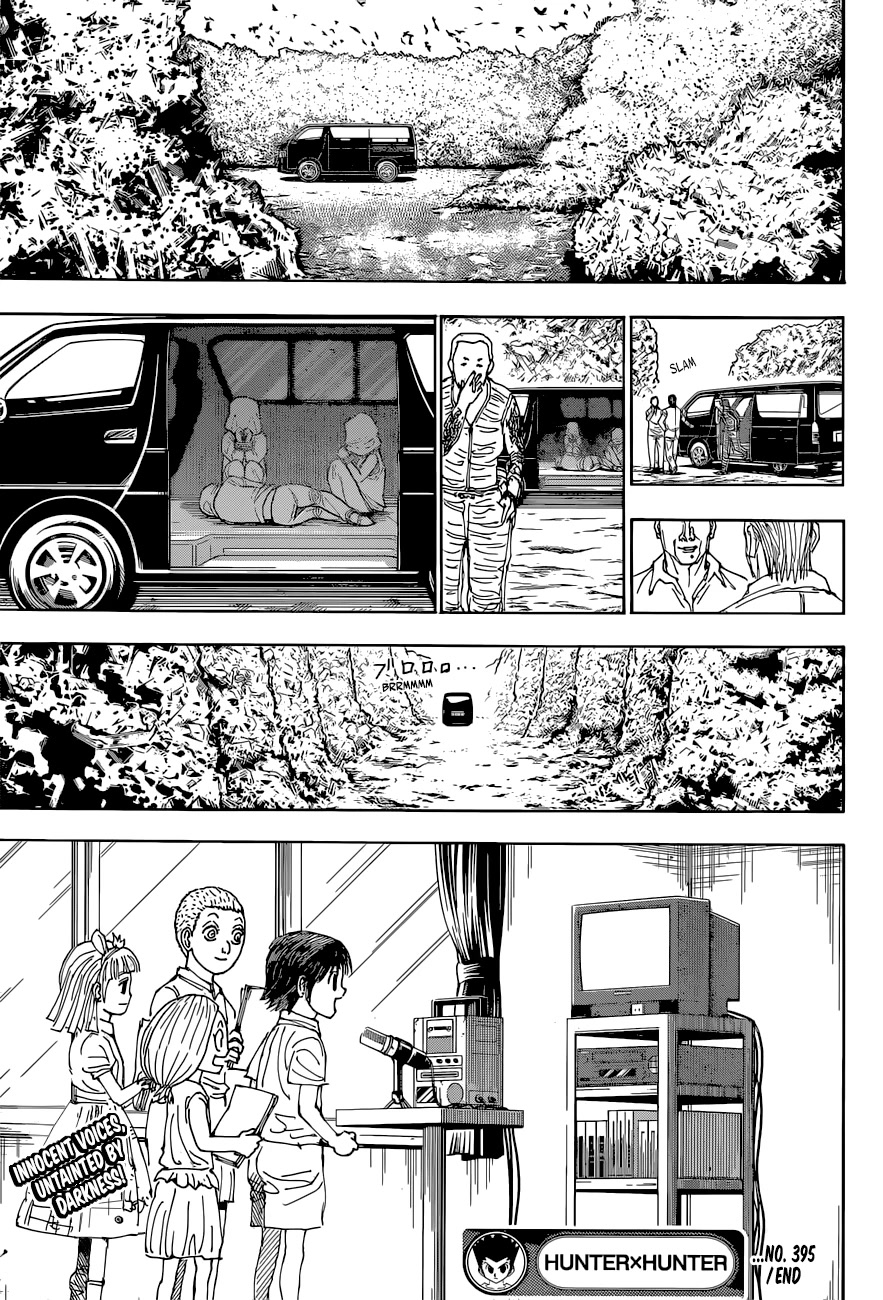 Hunter X Hunter chapter 395 page 19
