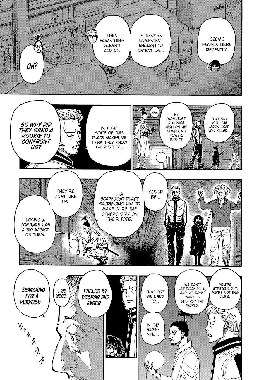 Hunter X Hunter chapter 395 page 8