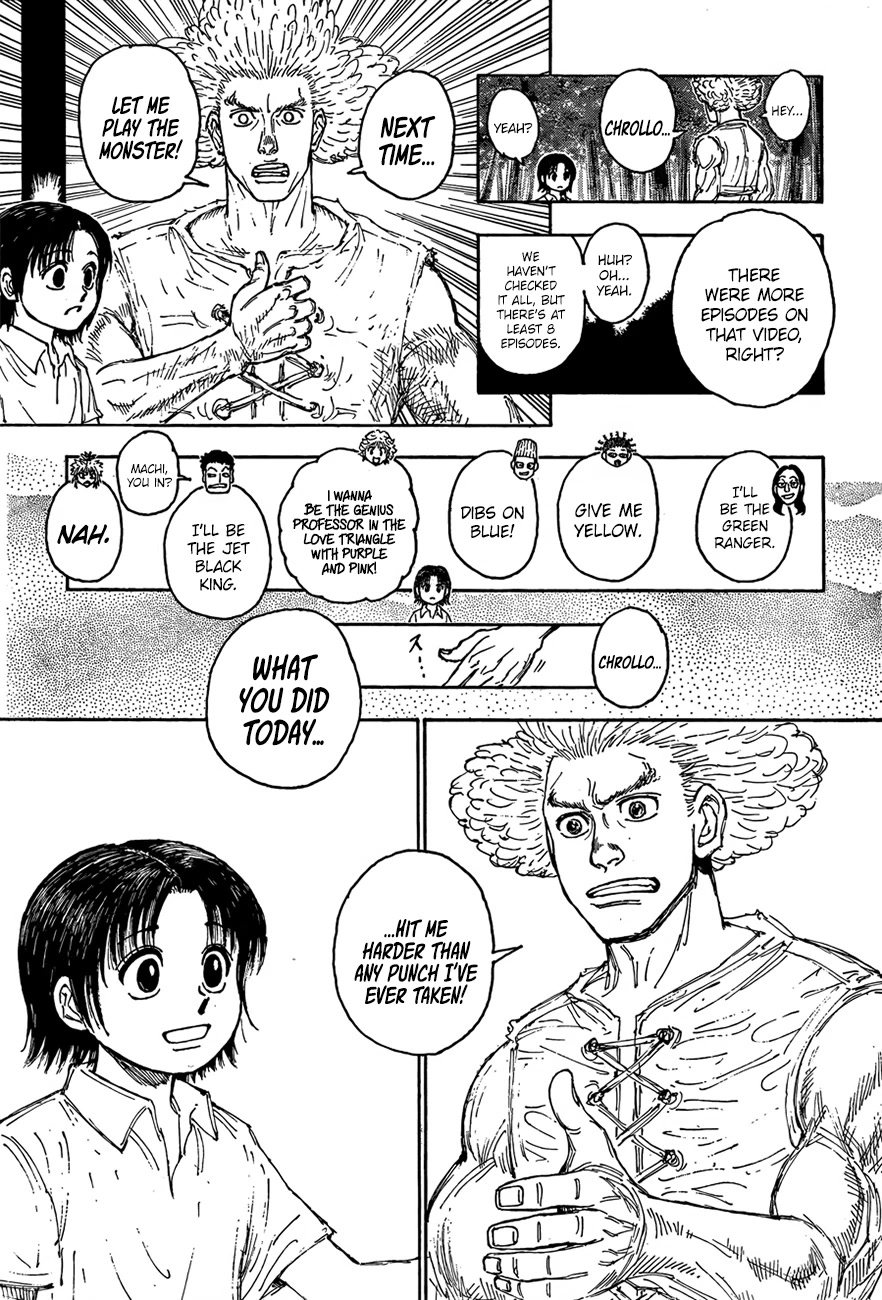 Hunter X Hunter chapter 396 page 16
