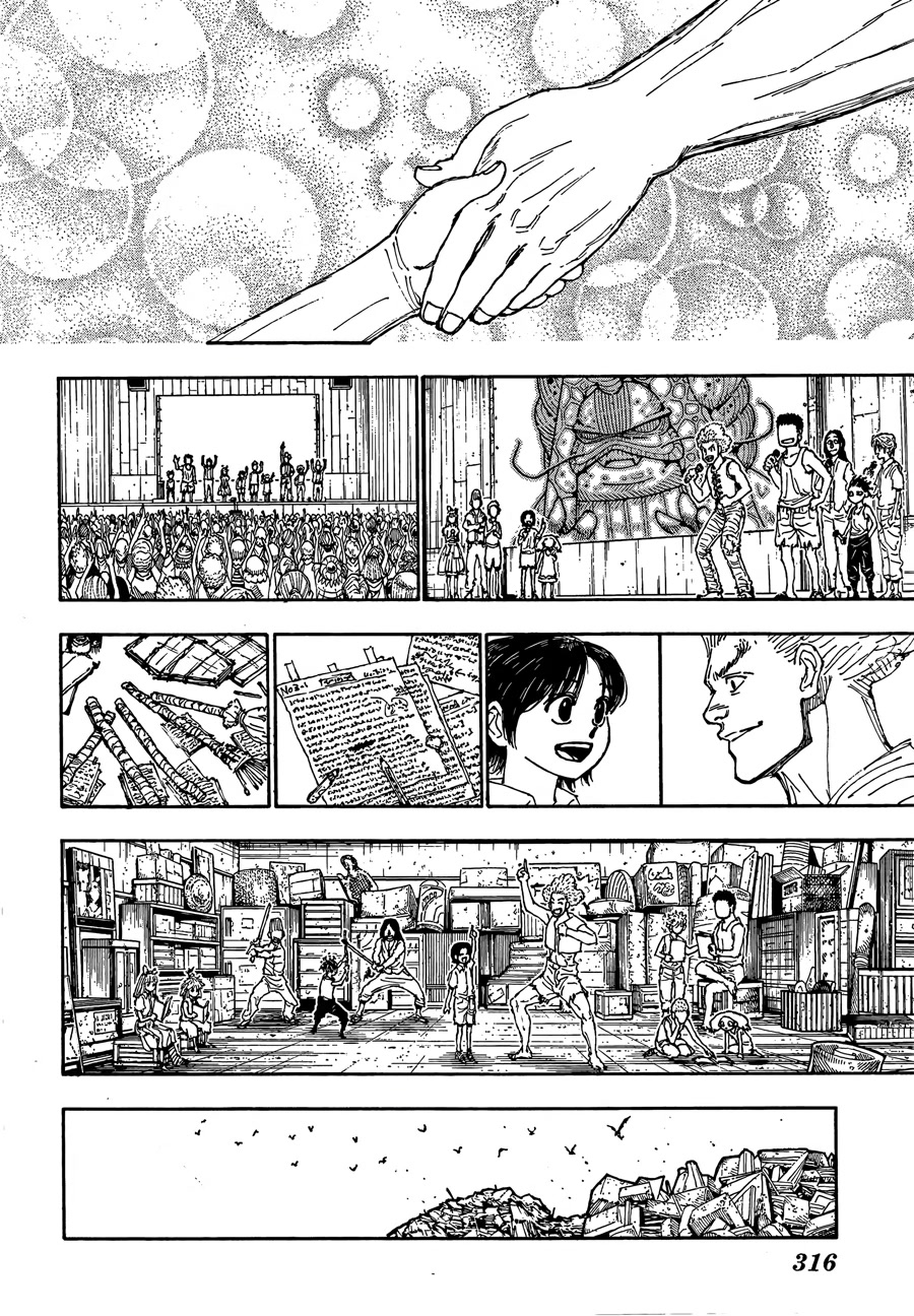 Hunter X Hunter chapter 396 page 17