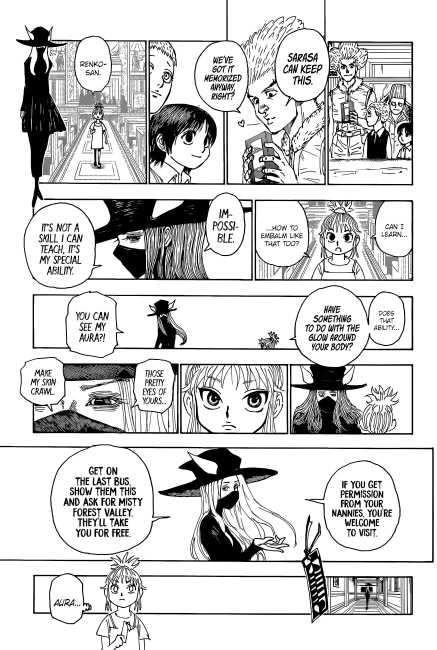 Hunter X Hunter chapter 397 page 14