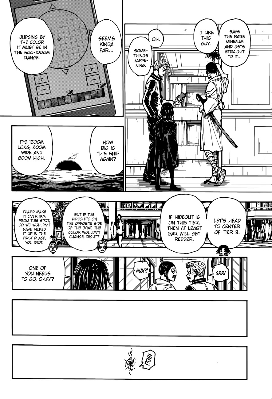 Hunter X Hunter chapter 398 page 11