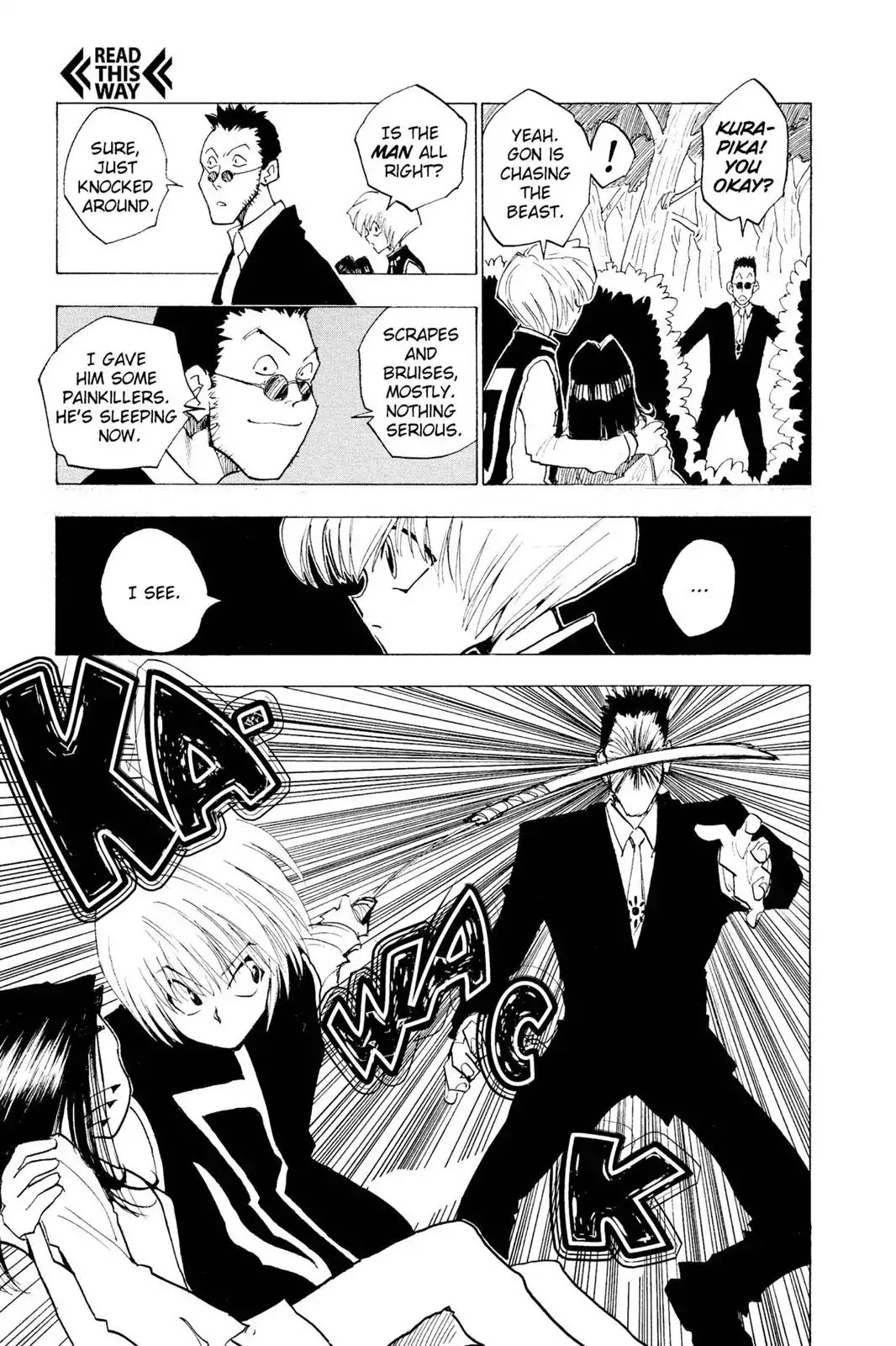 Hunter X Hunter chapter 4 page 13