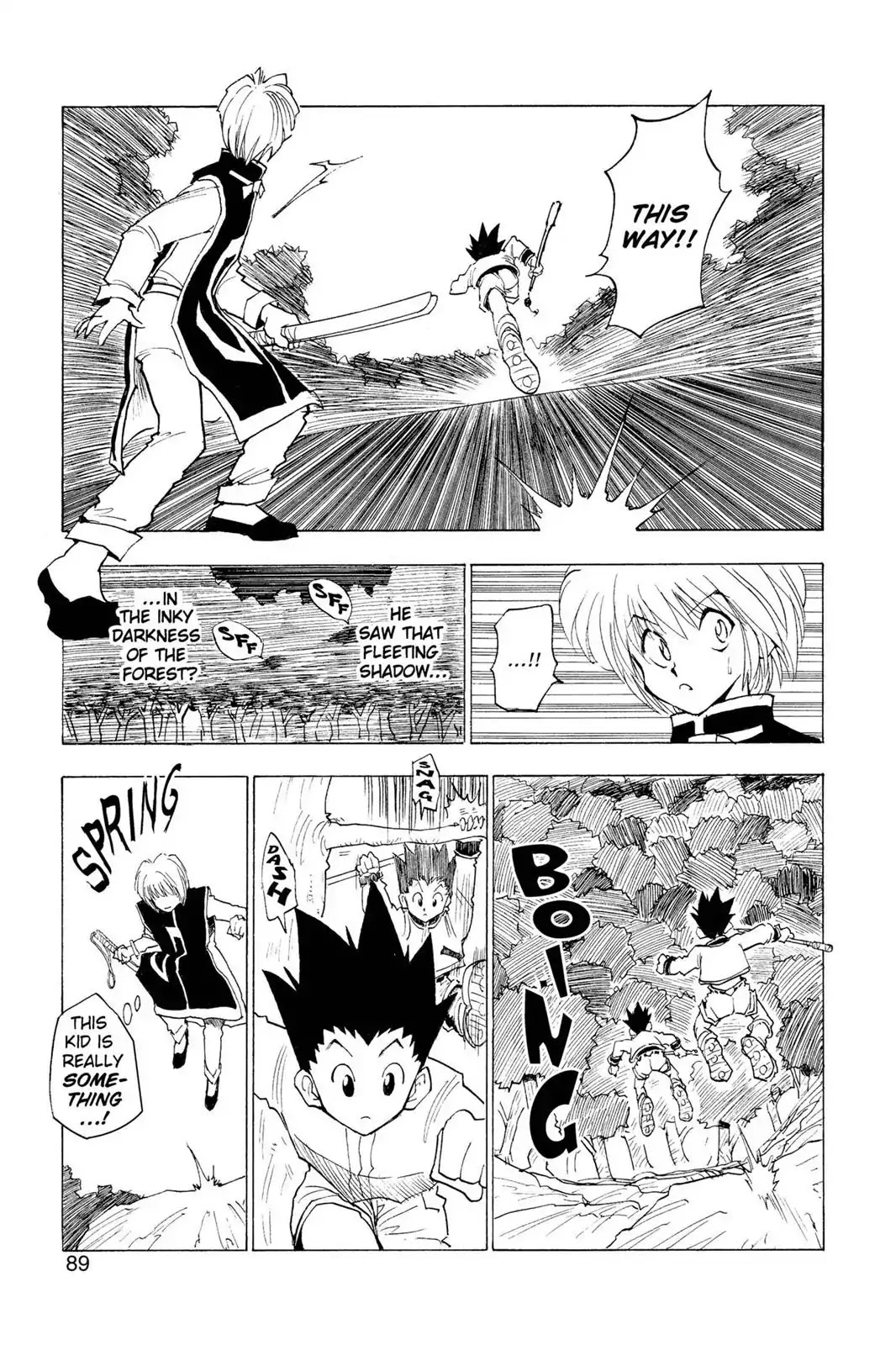 Hunter X Hunter chapter 4 page 7