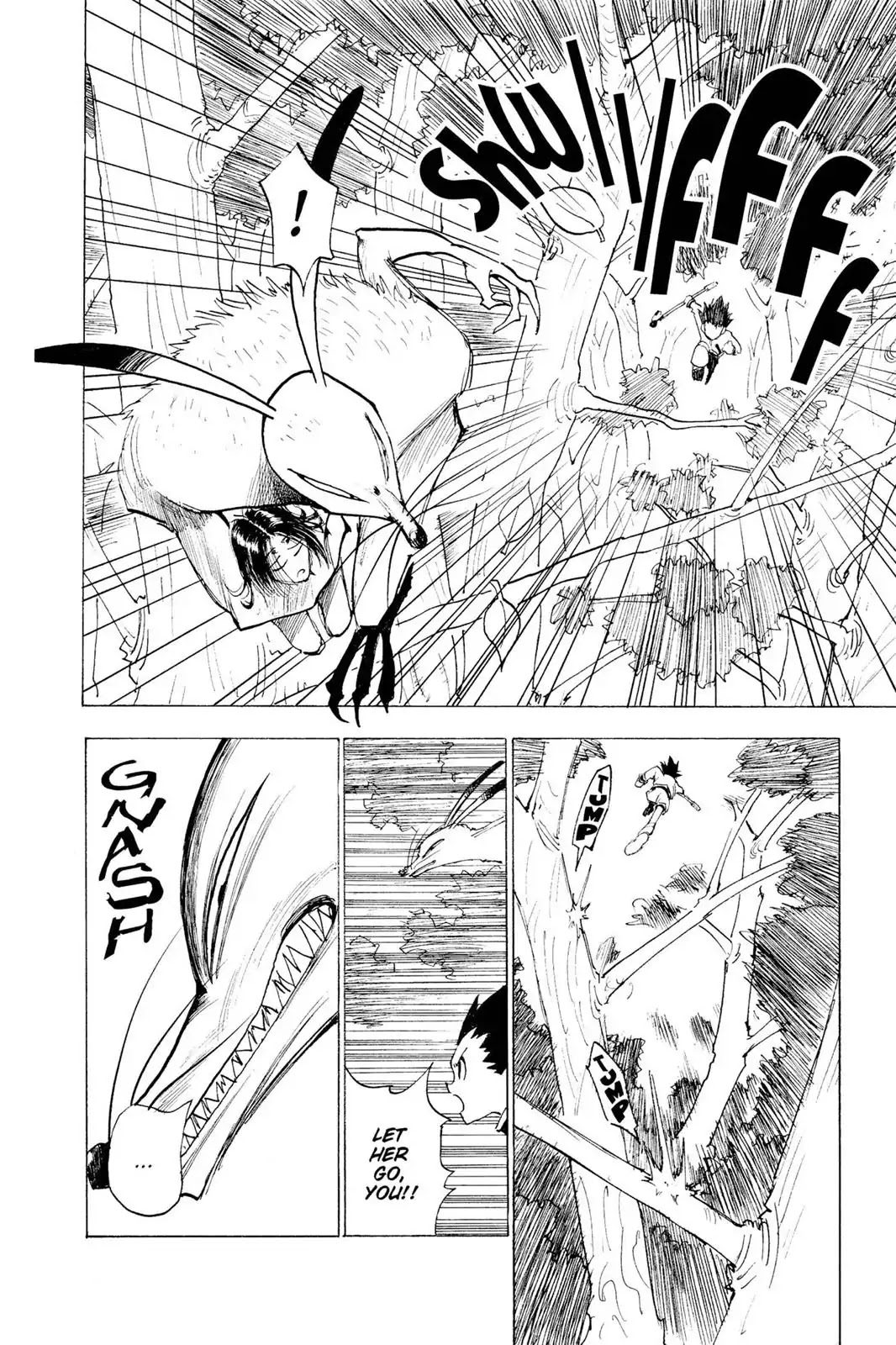 Hunter X Hunter chapter 4 page 8
