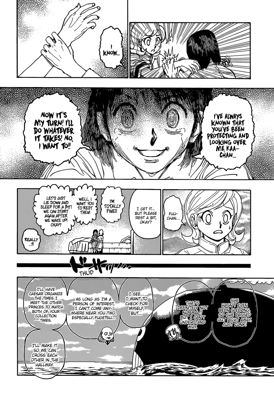 Hunter X Hunter chapter 400 page 16