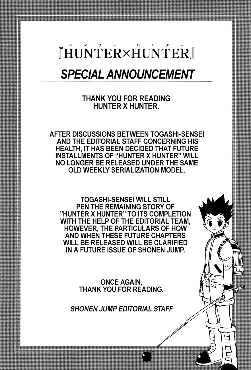 Hunter X Hunter chapter 400 page 22