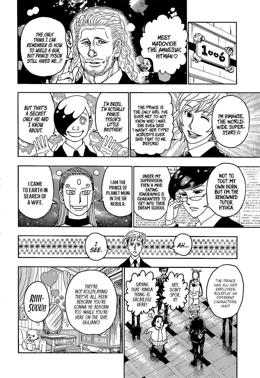 Hunter X Hunter chapter 400 page 6