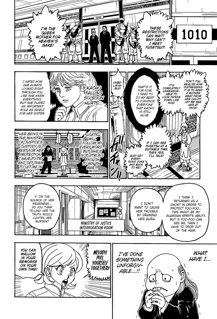 Hunter X Hunter chapter 400 page 8
