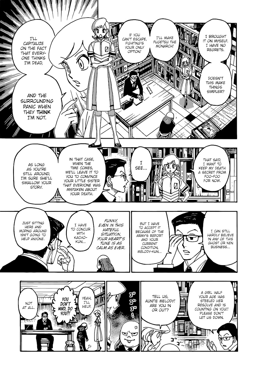 Hunter X Hunter chapter 400 page 9