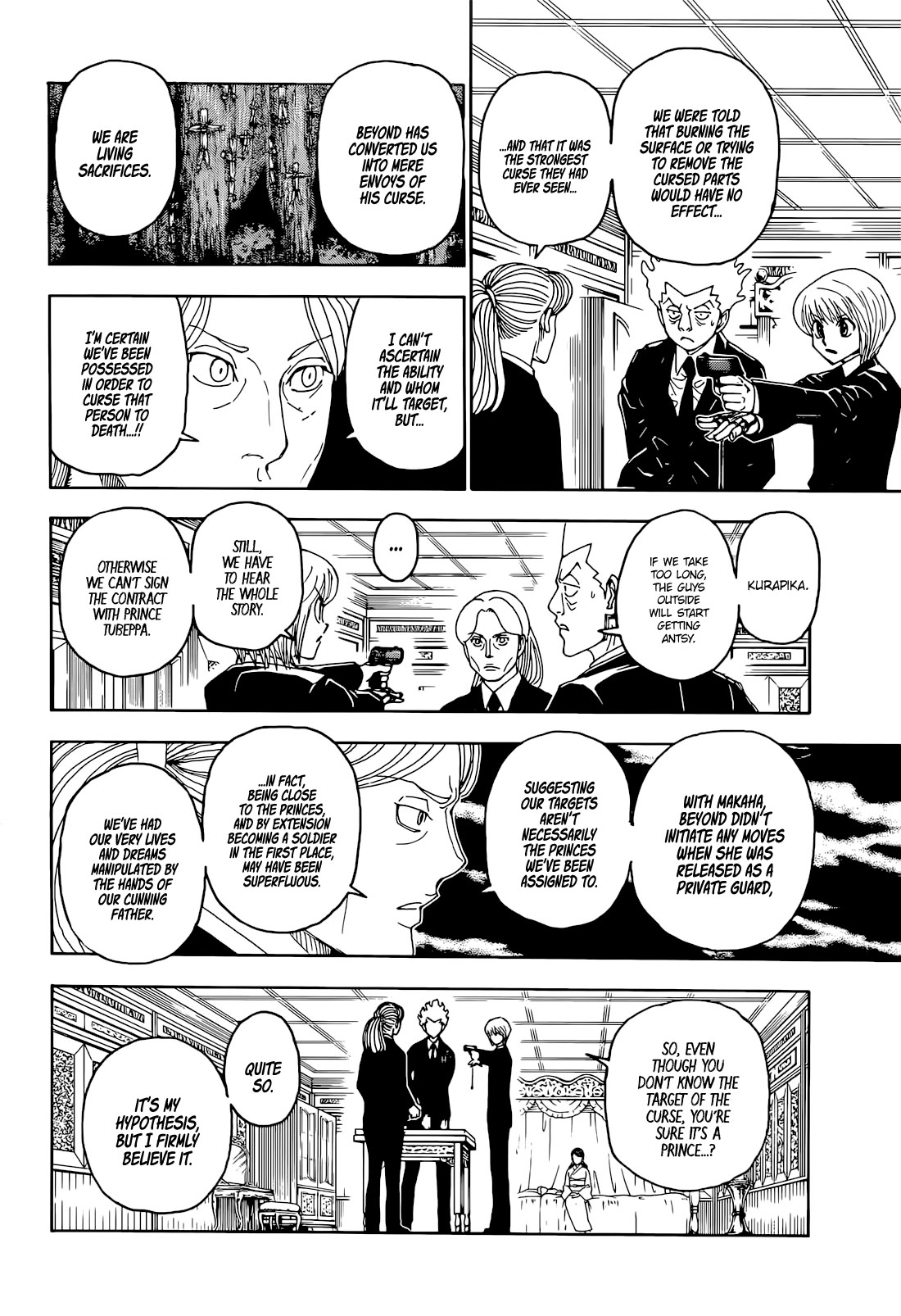 Hunter X Hunter chapter 401 page 12