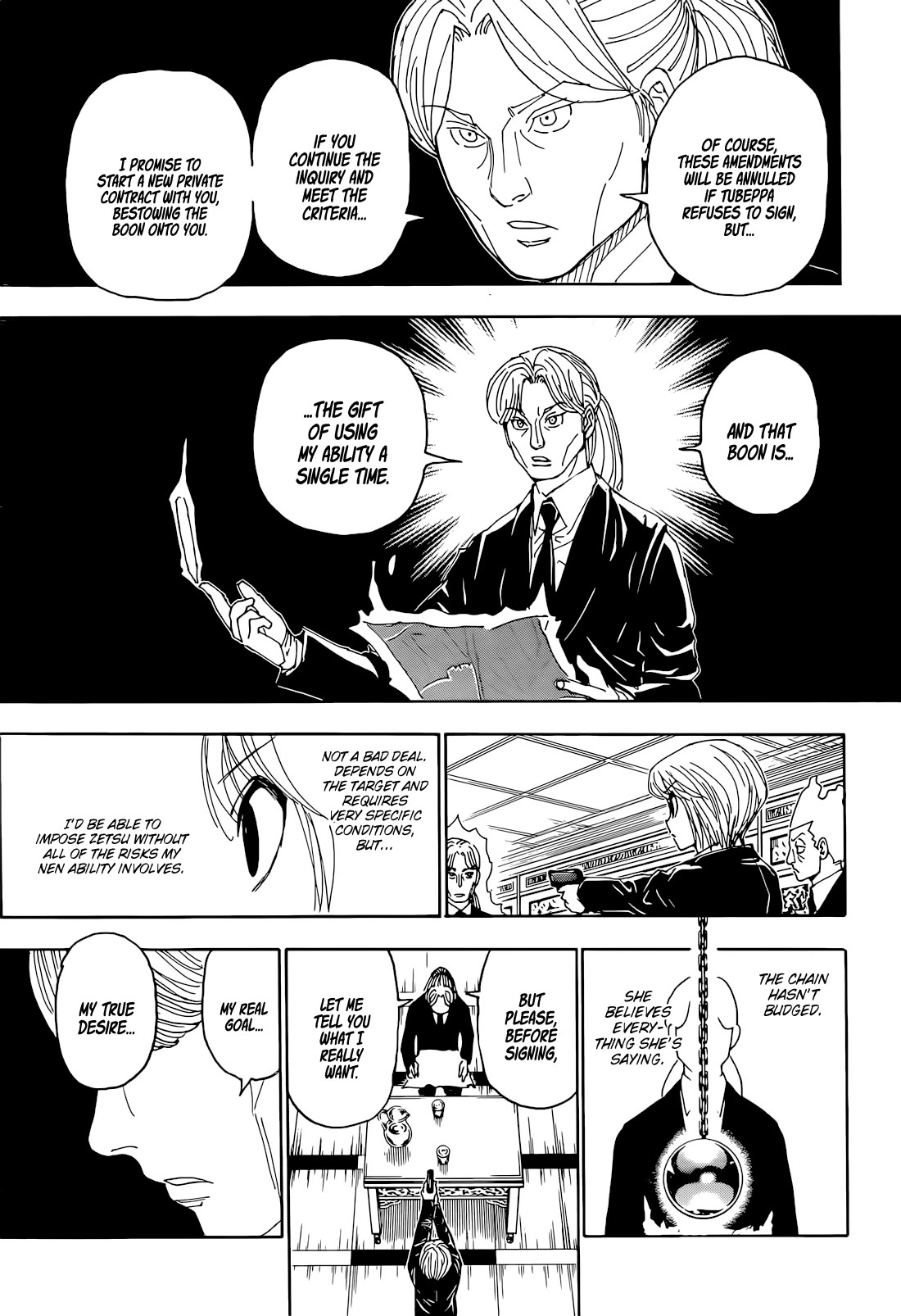 Hunter X Hunter chapter 401 page 17