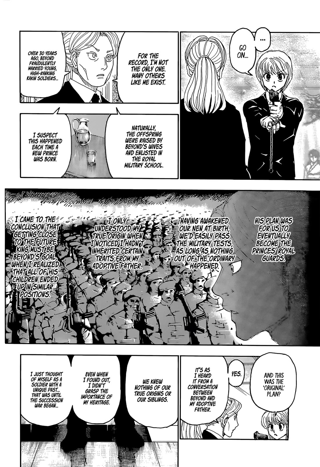 Hunter X Hunter chapter 401 page 8