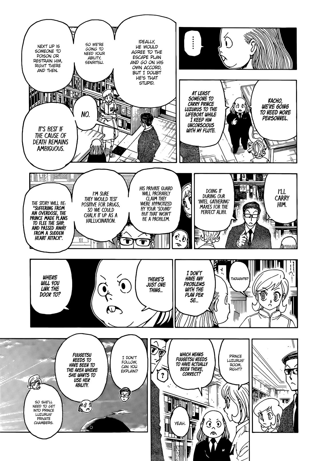 Hunter X Hunter chapter 402 page 10