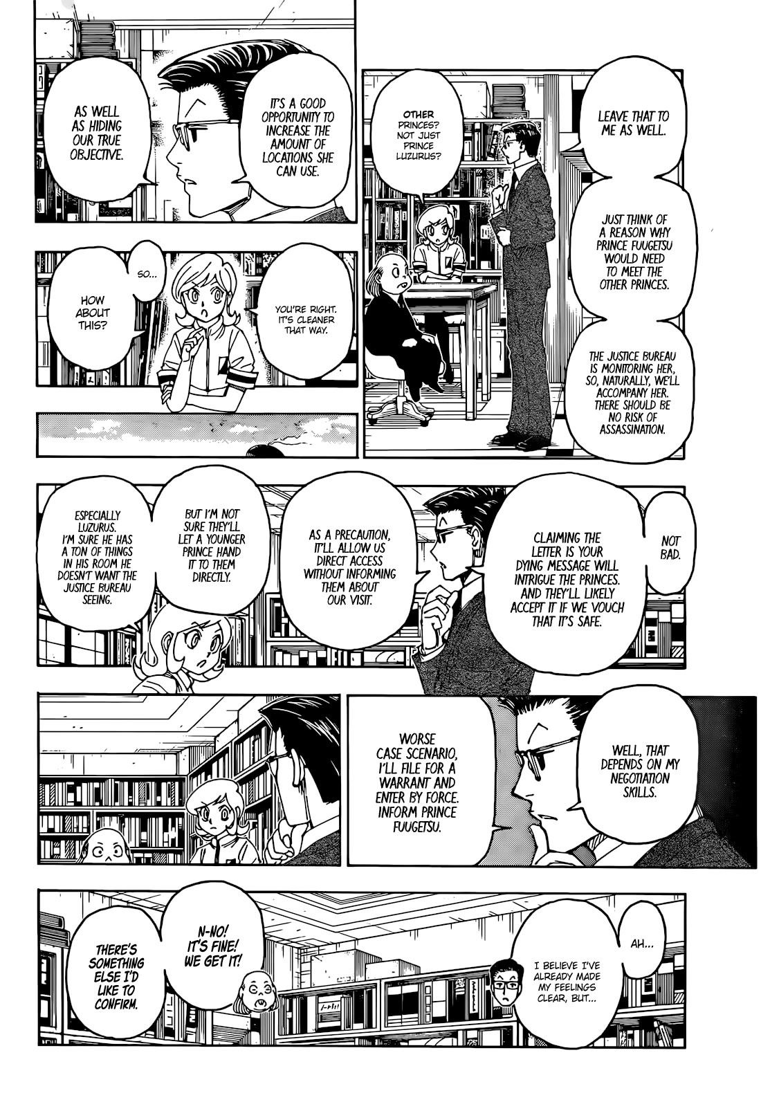 Hunter X Hunter chapter 402 page 11