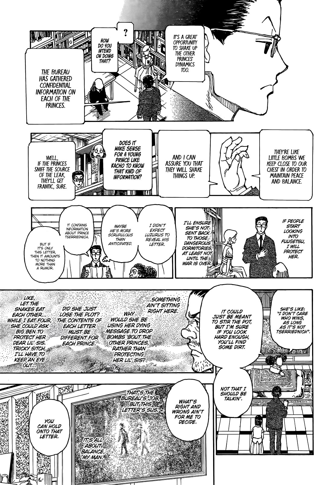 Hunter X Hunter chapter 402 page 18