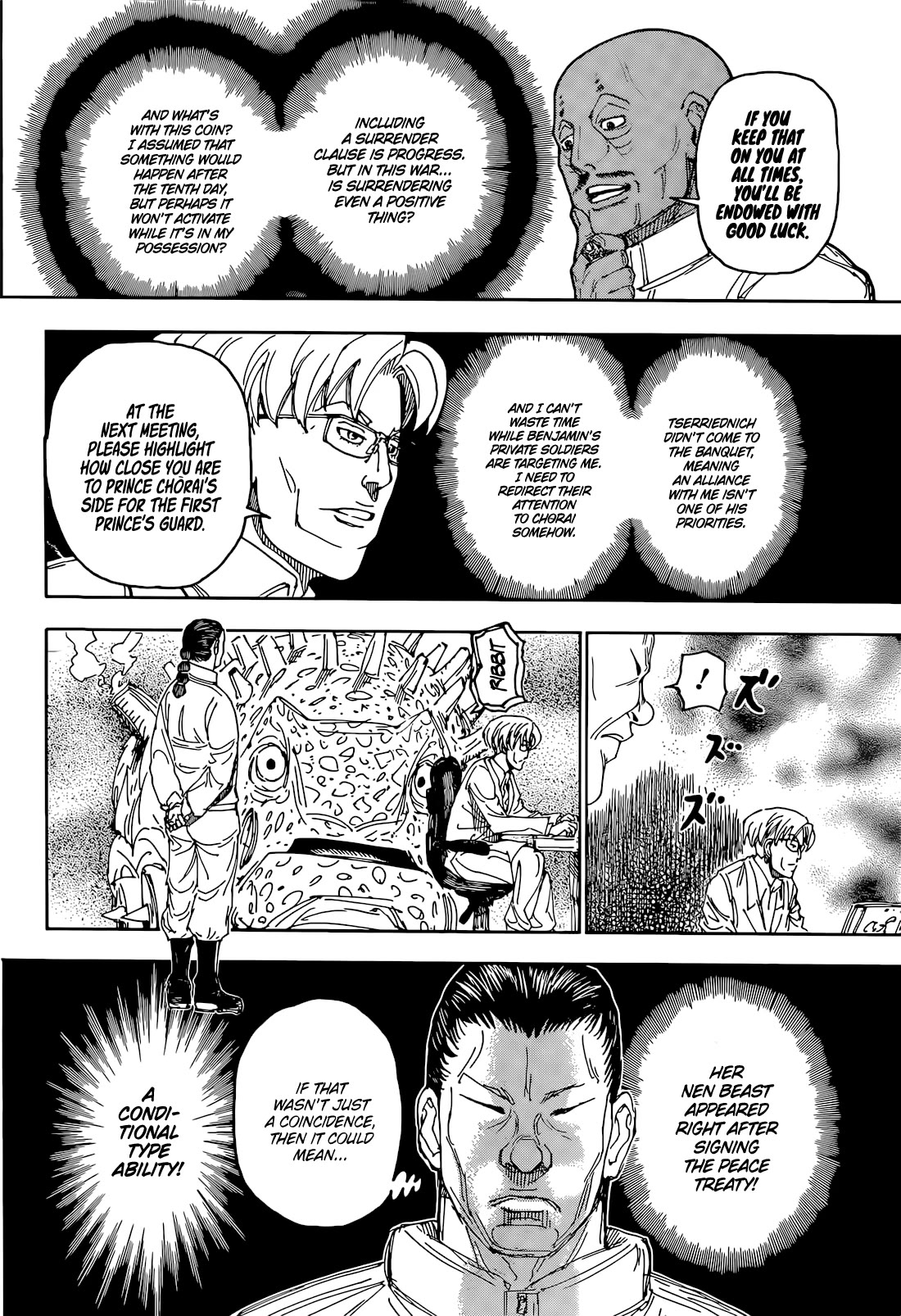 Hunter X Hunter chapter 402 page 3