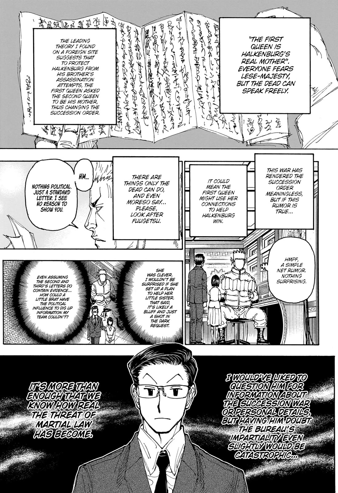 Hunter X Hunter chapter 403 page 12