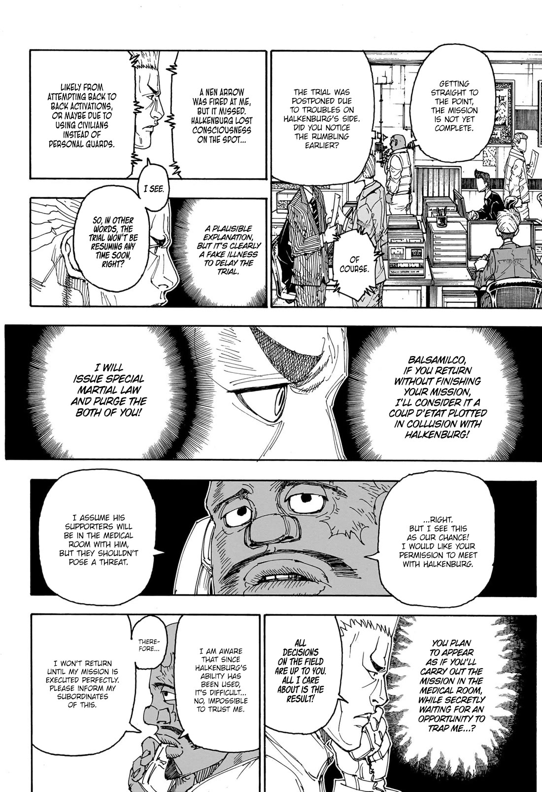 Hunter X Hunter chapter 403 page 9