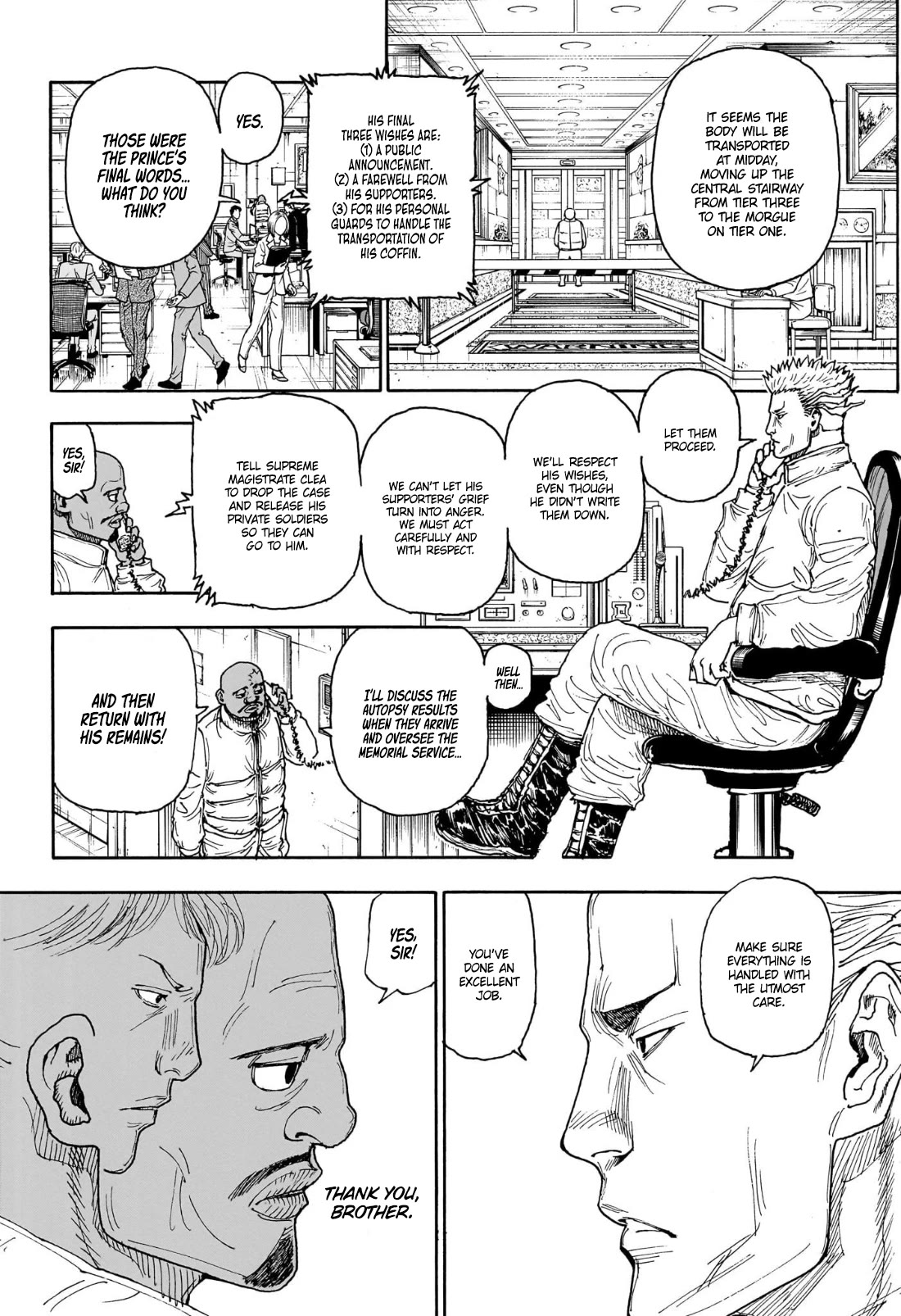 Hunter X Hunter chapter 404 page 19