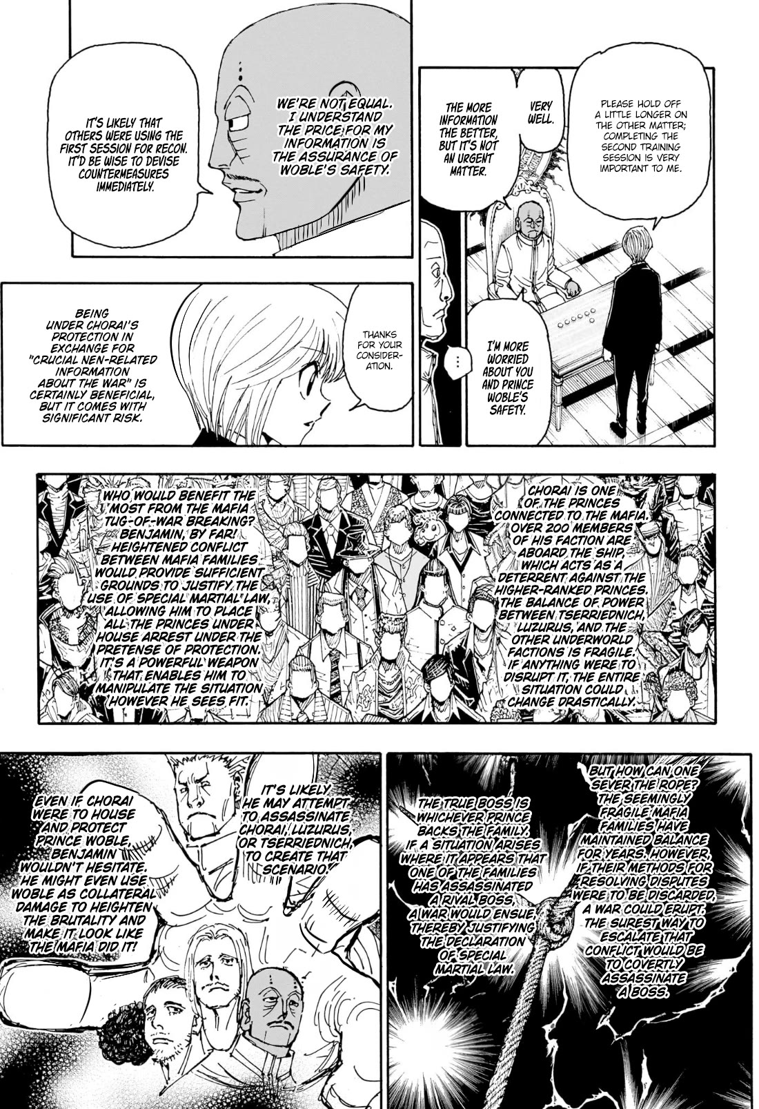 Hunter X Hunter chapter 404 page 6