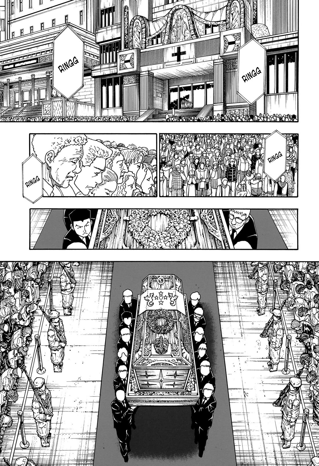 Hunter X Hunter chapter 406 page 17