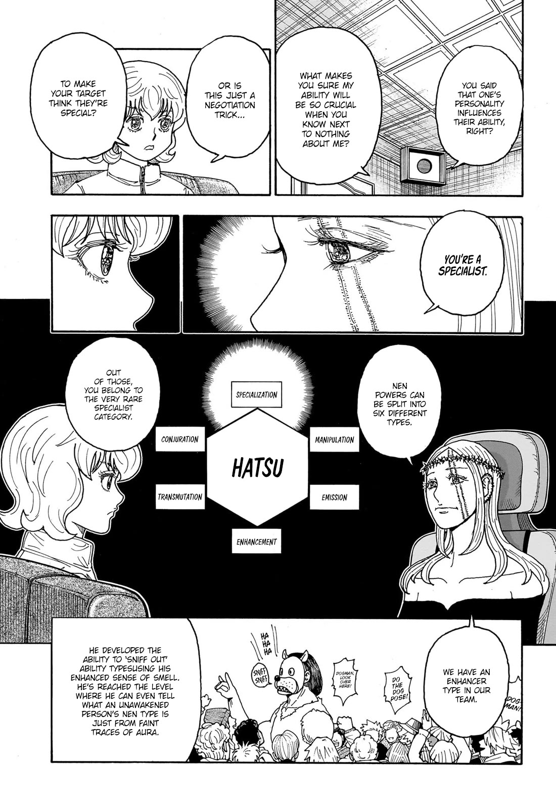 Hunter X Hunter chapter 408 page 12