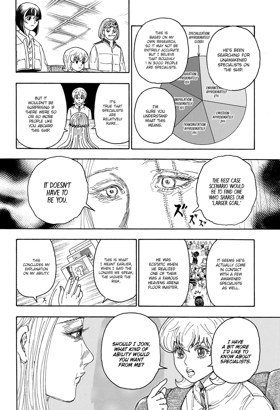 Hunter X Hunter chapter 408 page 13
