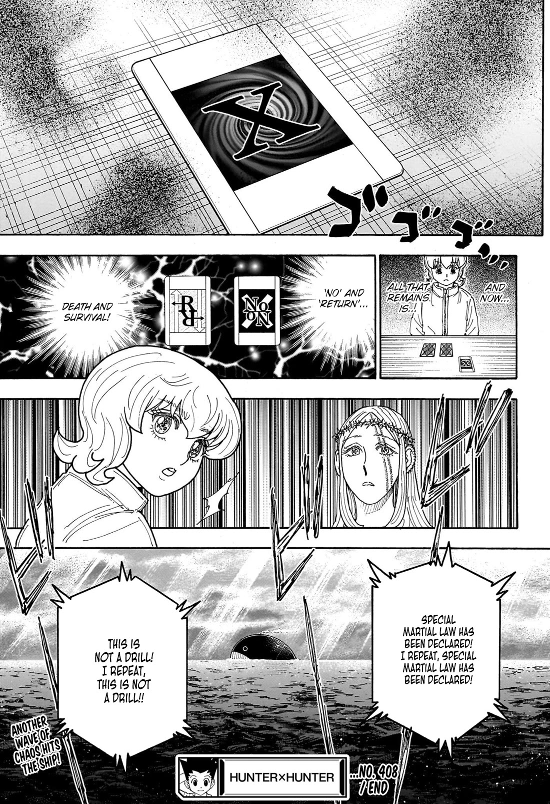 Hunter X Hunter chapter 408 page 20