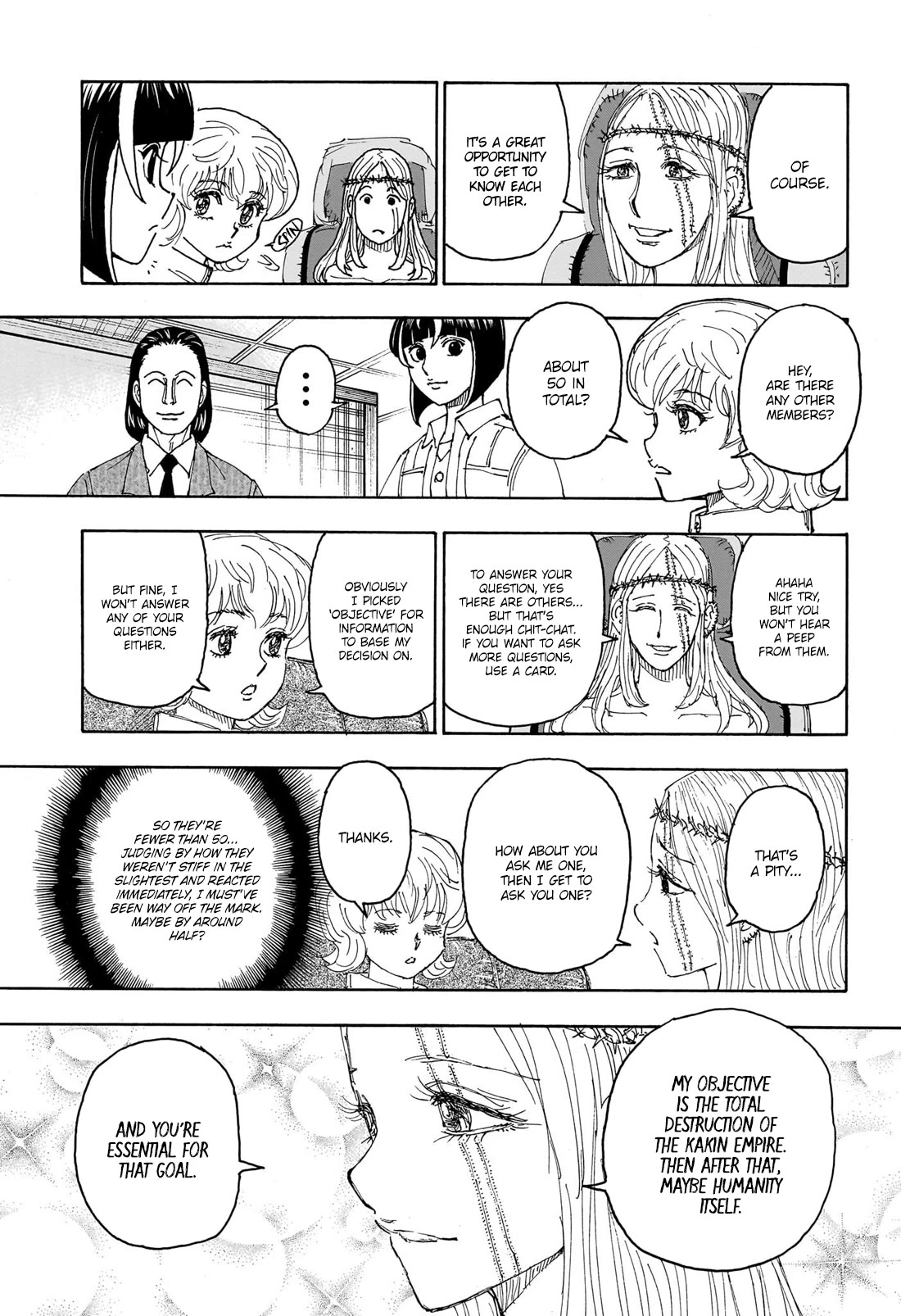 Hunter X Hunter chapter 408 page 4