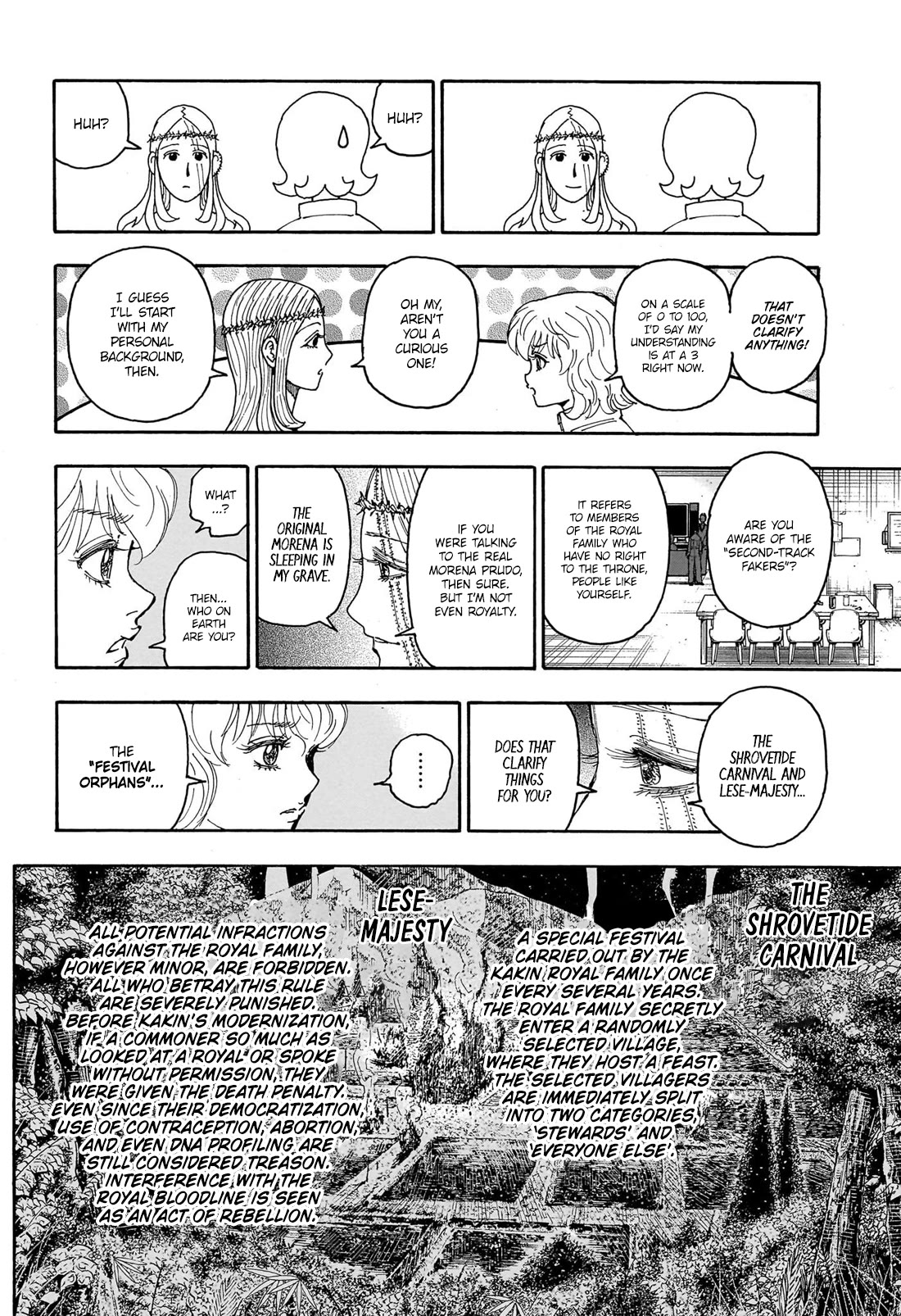 Hunter X Hunter chapter 408 page 5