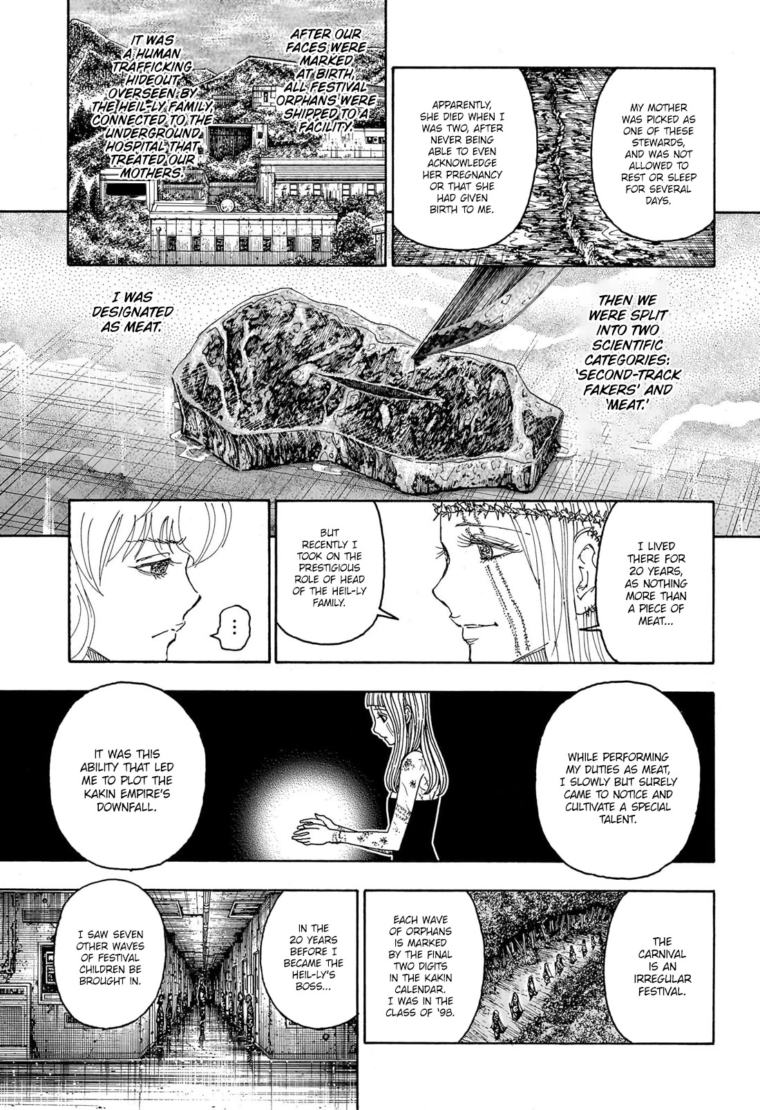 Hunter X Hunter chapter 408 page 6