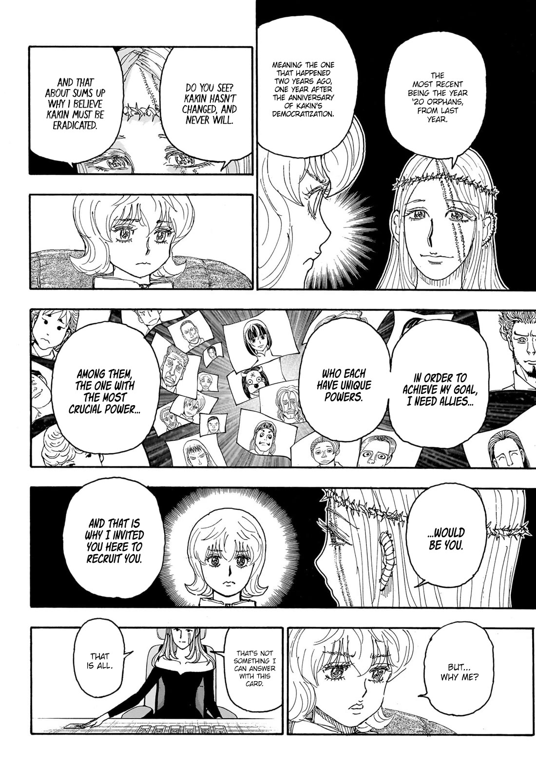 Hunter X Hunter chapter 408 page 7