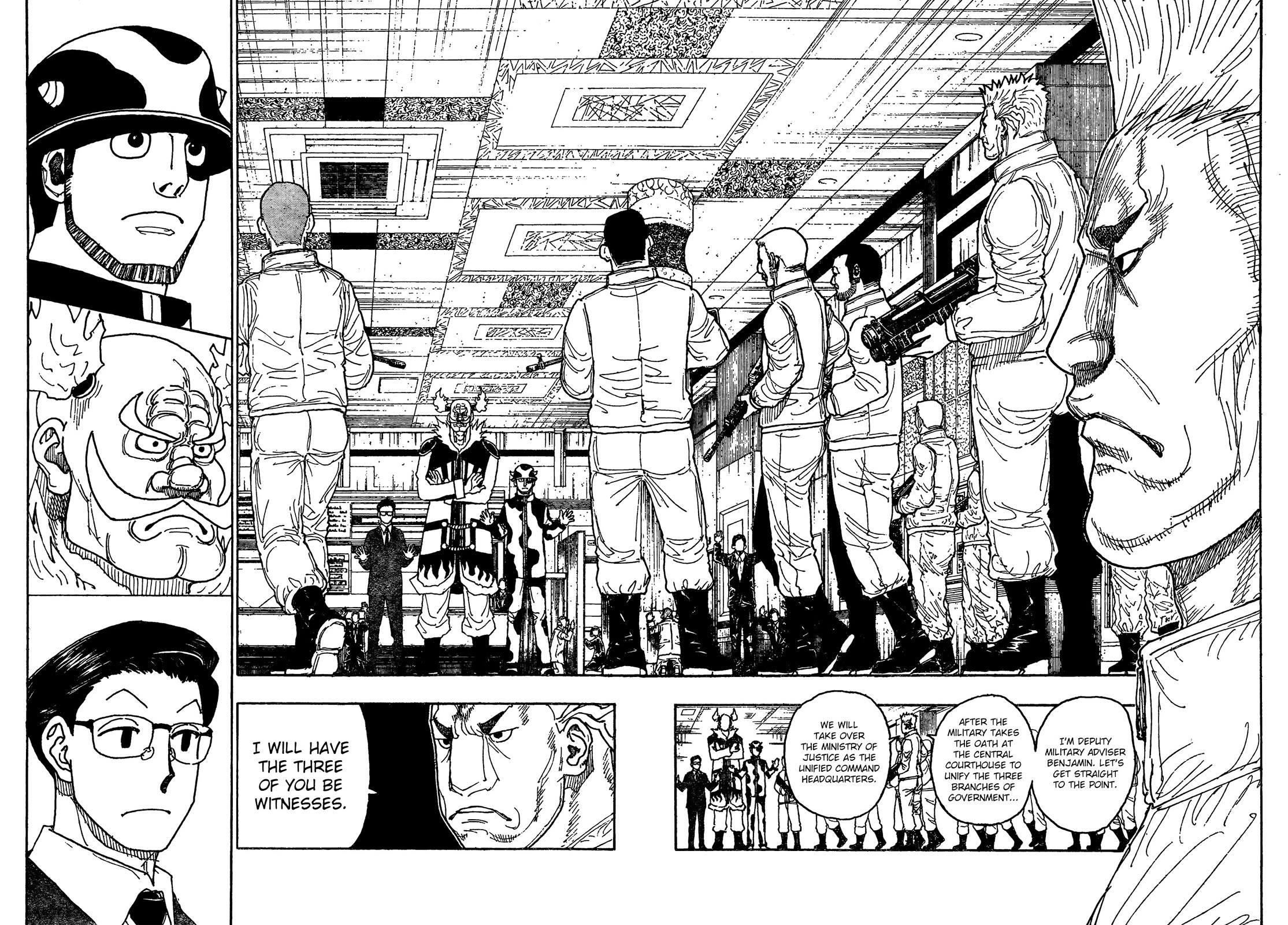 Hunter X Hunter chapter 410 page 14