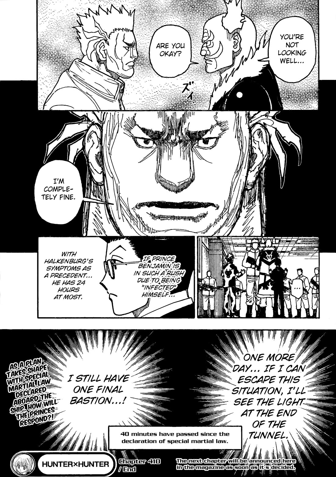 Hunter X Hunter chapter 410 page 16